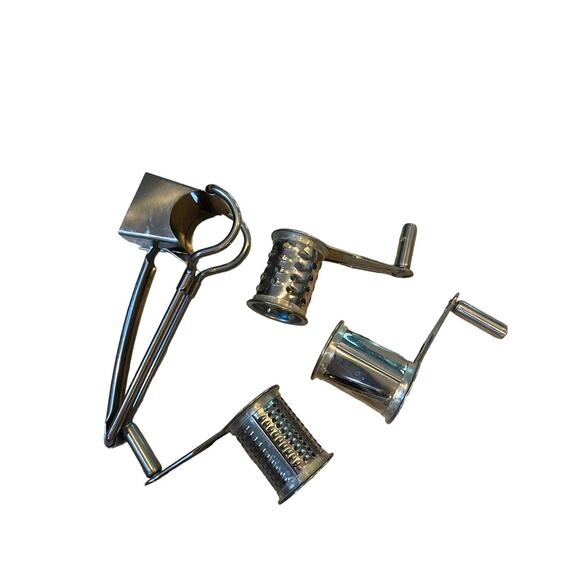 cheese grater 3 Attachments Metal - Picture 1 of 11